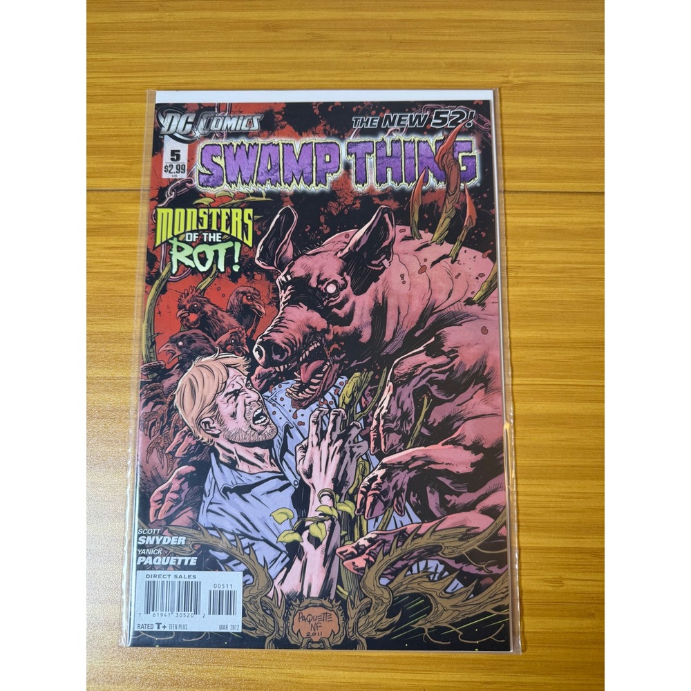 Swamp Thing The New 52‎ Issue 5 DC Comics Monsters of the Rot 2012